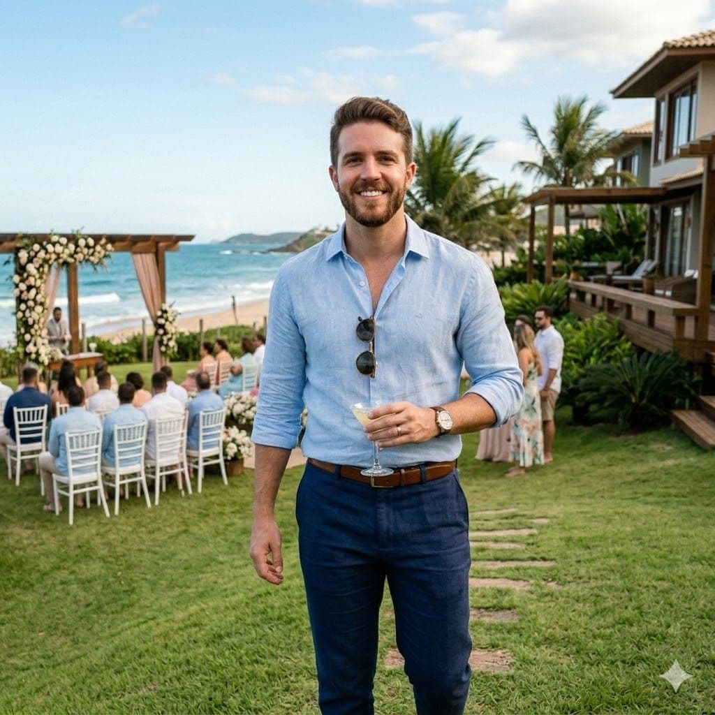 Inspiração de traje masculino