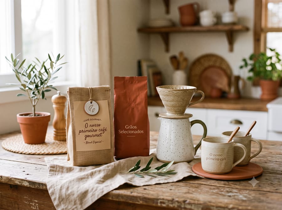 O nosso primeiro café gourmet