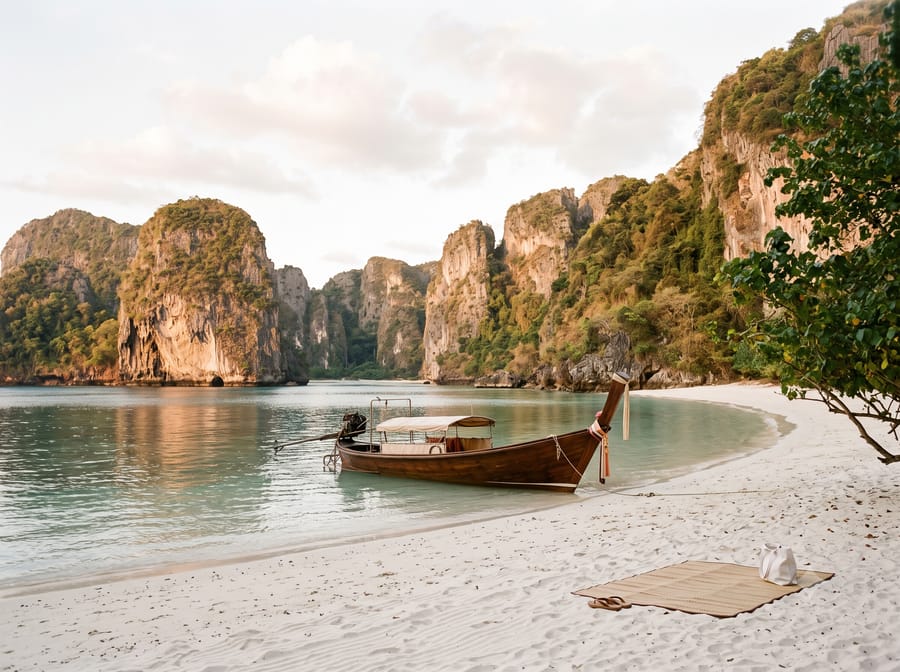 Passeio de barco pelas Ilhas Phi Phi